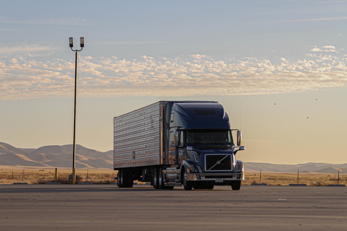 Bridge Logistics tractor and trailer